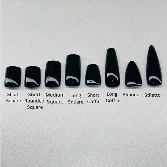 Back to School || Luxury Press On Nails | Reusable | Hand Painted | Made by WitchyWonders&Wares