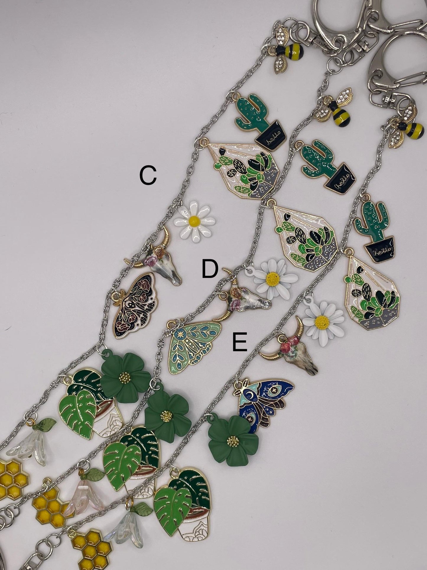 Wild One || Purse Charm Chains ||  Handmade by WitchyWonders&Wares