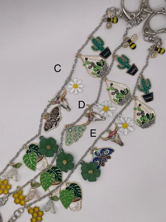 Wild One || Purse Charm Chains ||  Handmade by WitchyWonders&Wares