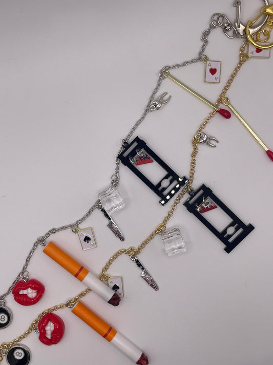 Last Call || Purse Charm Chains ||  Handmade by WitchyWonders&Wares