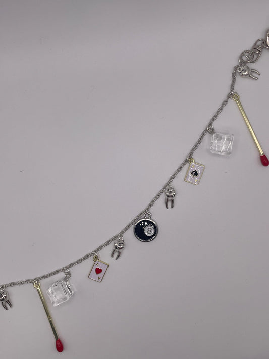 Late Night || Purse Charm Chains ||  Handmade by WitchyWonders&Wares