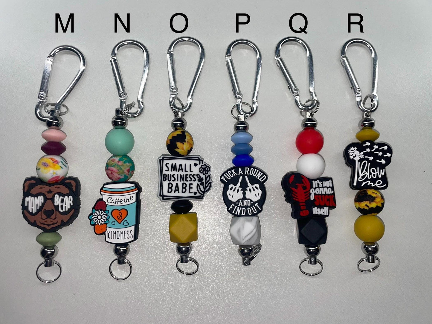 Silicone Keychains || Cute/Funny Keychain || WitchyWonders&Wares