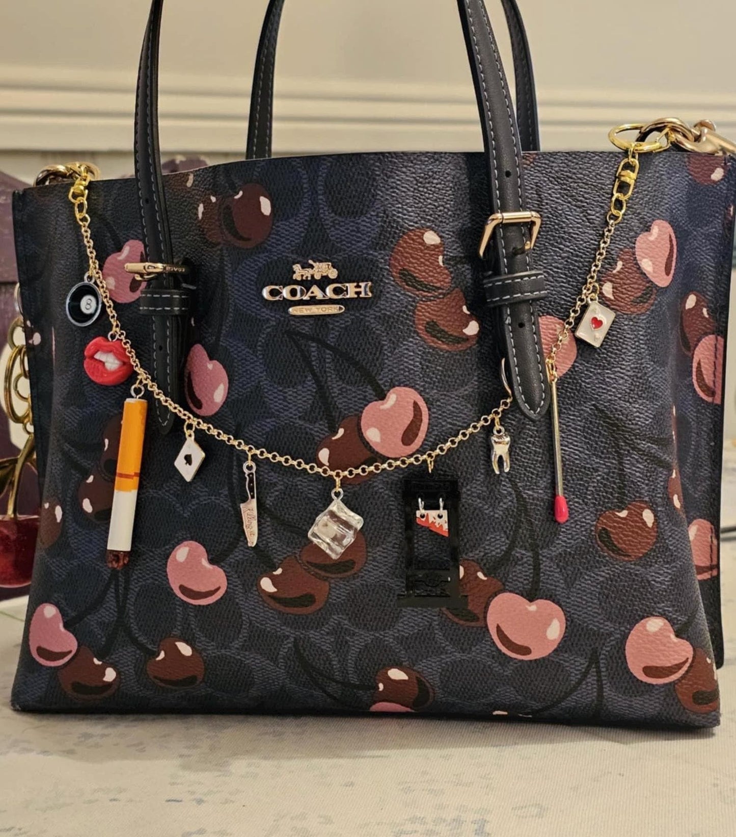 Last Call || Purse Charm Chains ||  Handmade by WitchyWonders&Wares