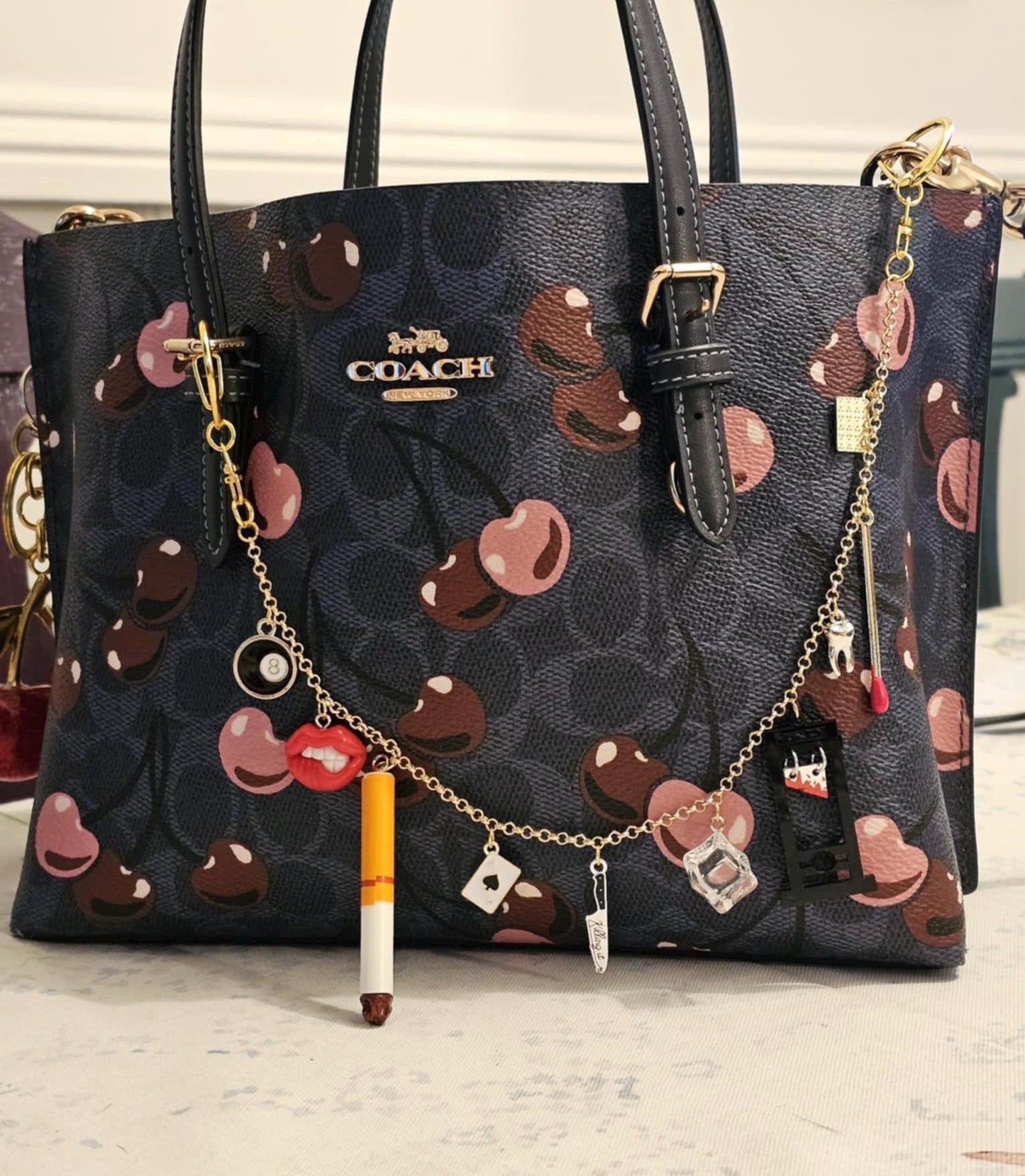 Last Call || Purse Charm Chains ||  Handmade by WitchyWonders&Wares