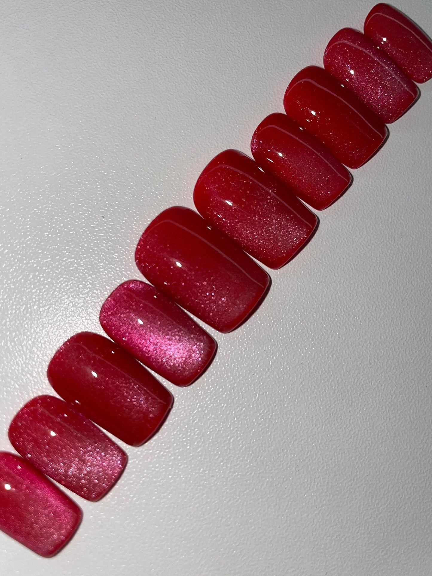 Sandstone || Crystal Inspired || Luxury Press On Nails | Reusable | Hand Painted | Made by WitchyWonders&Wares