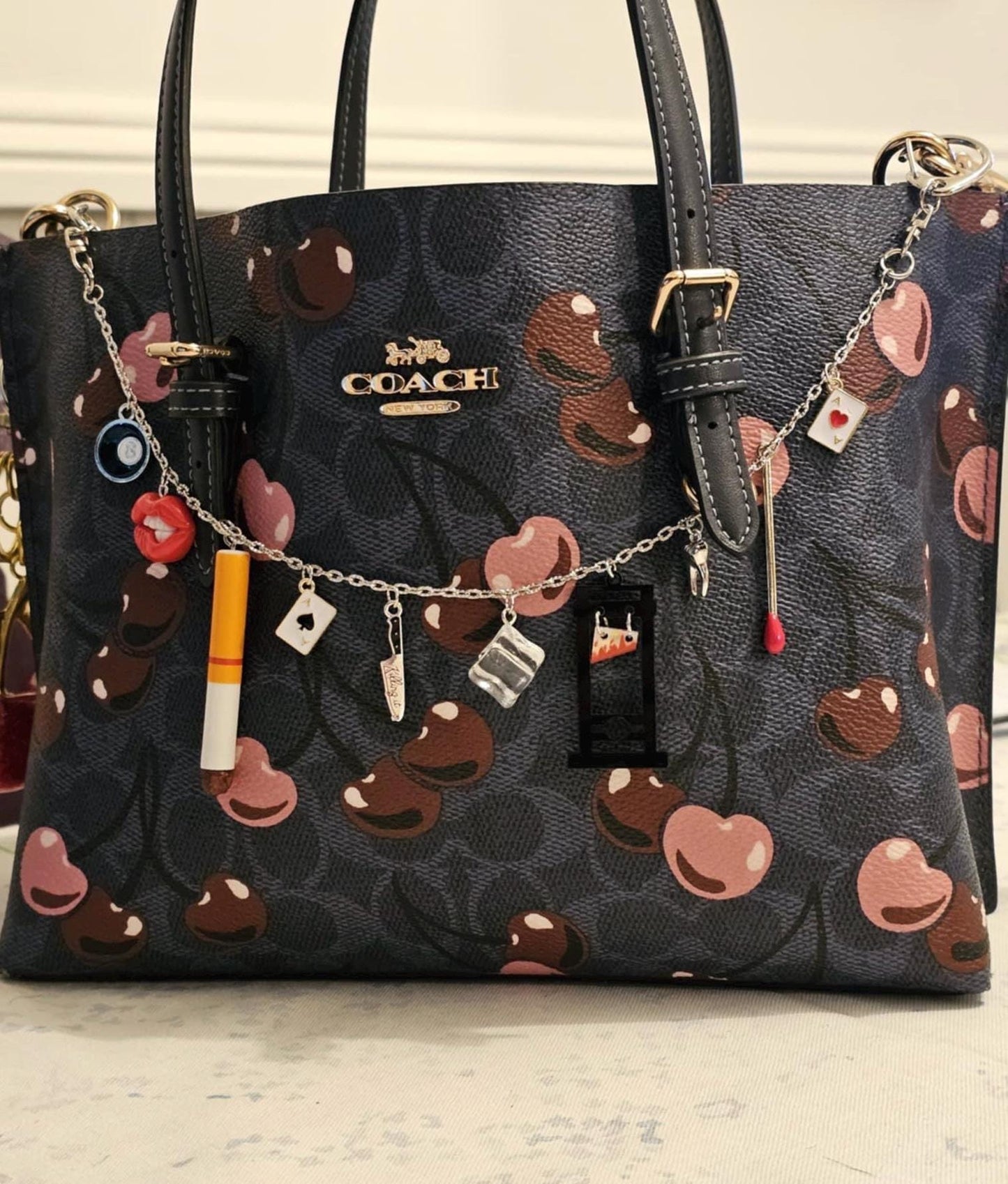 Last Call || Purse Charm Chains ||  Handmade by WitchyWonders&Wares